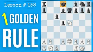 How Grandmasters Attack The King In The Center! Chess Lesson # 158