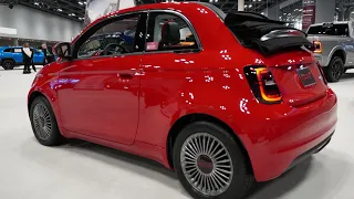 New 2022 Fiat 500e Electric Red Edition