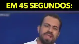 Guilherme Boulos definiu Bolsonaro !!!!!