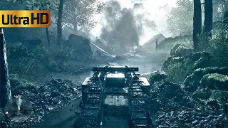 BF1 Tank Battle Insane Realistic Graphics  Through Mud and Blood - Over the Top Mission | Ultra HD