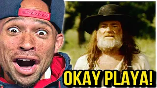 Rapper FIRST time REACTION to Willie Nelson - Blue Eyes Crying In The Rain! Is he a playboy?