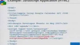 Google Developer Day US - Google Data APIs