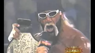 Hollywood Hulk Hogan coolest NWO Promo with Mean Gene