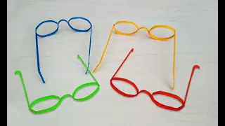 How to make paper glasses | How To Make Origami Sunglasses | paper crafts