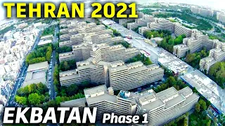 Tehran 2021, Ekbatan Town Phase 1, June 2021, IRAN 4K | تهران، شهرک اکباتان فاز 1