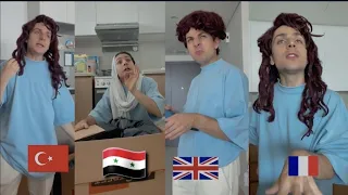 العرب والاجانب وقت يروحو عل بحر 😂🌊🏖️ ام سوزان جابت العيد 😂