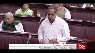 Anand Sharma's Remarks | Motion of Thanks on the President's Address in Rajya Sabha