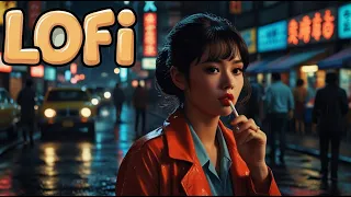 Neon Nights Lofi - Rainy 70s Vibes | 雨の夜、ネオンと70年代の街