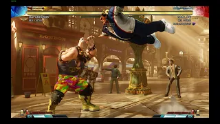 Street Fighter V  / E.HONDA VS ZANGIEF