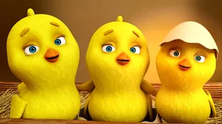 🐤🐥Los Pollitos Dicen Pio Pio - Canciones Infantiles para niños