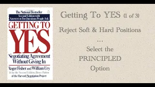 Monday, Book Tip, Getting to YES. #1