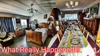 VANISHED FAMILY, WHY DID THEY JUST LEAVE?| everything got left!! | LIGHTS FLICKERED!