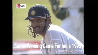 |Series Winning 3-2| India v New Zealand 6th ODI at Mumbai BS, 29 Nov 1995