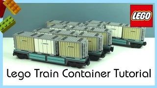 Tutorial - Custom Lego Maersk Train Containers