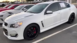 2017 Chevy SS / Holden Commodore (cooler than a Camaro)