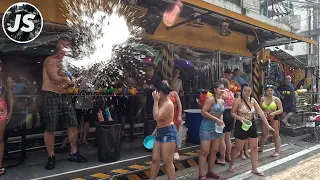 Getting Soaked in Pattaya | Songkran 2023 Thailand Walk