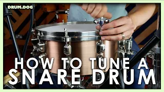 How to Tune a Snare Drum - Drum Tuning Basics