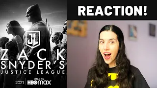 Zack Snyder's Justice League Trailer Reaction | SNYDERCUT