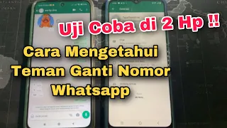 Cara Mengetahui Teman Ganti Nomor Whatsapp