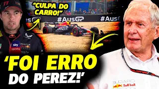 RED BULL REBATE E CULPA PEREZ POR ERRO E ABANDONO NA CLASSIFICAÇÃO | FÓRMULA 1 | GP EM CASA