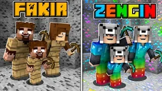 FAKİR MADENCİ AİLE VS ZENGİN MADENCİ AİLE! 😱 - Minecraft