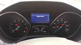 2014 Ford Focus "Test Mode" - How To, Demonstration