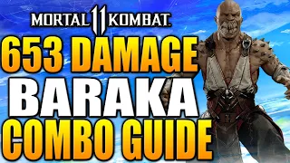 MK11 Baraka Combos - Mortal Kombat 11 Baraka Combo Guide Daryus P