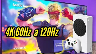 Configura tu TV 4K 60Hz a 120Hz en XBOX Series S SIN necesidad de hdmi 2.1 💚