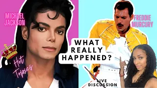 Freddie Mercury and Michael Jackson Unreleased Music what happened￼ #michaeljackson  #freddiemercury