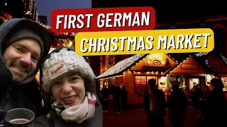 1st German Christmas Market in Hannover as Americans Living in Germany🎄🇩🇪