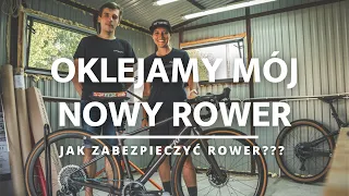 Jak zabezpieczyć rower przed uszkodzeniami - oklejamy mój nowy rower i spędzam dwa dni w Rzeszowie