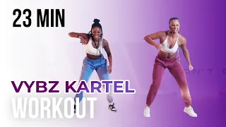 VYBZ KARTEL WORKOUT | DANCEHALL CARDIO WORKOUT | 25 MINUTES | BURN UP TO 500 CALORIES