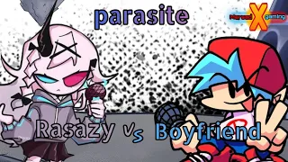 PARASITE but it’s RASAZY vs BOYFRIEND - Friday Night Funkin’ mid fight entity