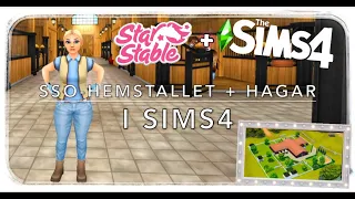 SIMS4: bygger hemstallet + hagar // Star Stable