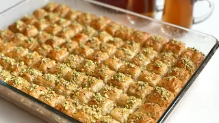 ТУРЕЦКАЯ ПАХЛАВА |BAKLAVA | Как приготовить |Простой рецепт с тестом фило