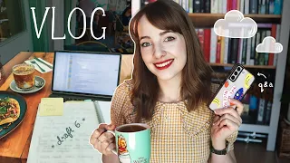 I have a literary agent, so what's next?? Writing vlog and Q&A  ☁️☕