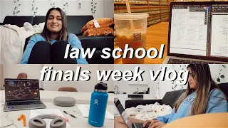 LAW SCHOOL VLOG: finals week in my life