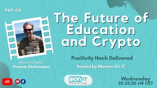 The future of education and crypto.