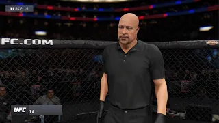 EA SPORTS UFC 2  Another cheater starched