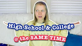 How To Attend High School and College at the Same Time// high school and college combined~ Episode 3