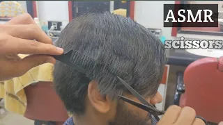 how to Cutt long hair with scissors #alrayaanhairstudio