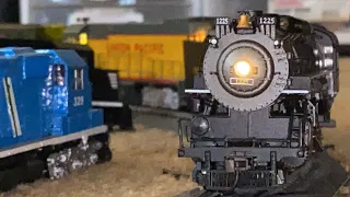 Pere Marquette 1225 Ho scale backing up