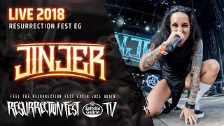 Jinjer - Captain Clock (Official Live at Resurrection Fest EG 2018) - Aussie Metalhead Reaction