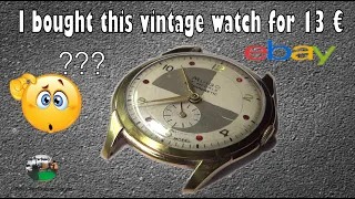 I bought this vintage watch for 13 €