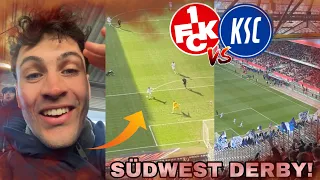 KSC ZERSTÖRT LAUTERN IM DERBY | SÜDWEST DERBY STADIONLVOG