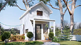 2.5x6m (160sqft) This Tiny House Will BlOW Your Mind!