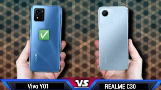 Vivo Y01 vs Realme C30