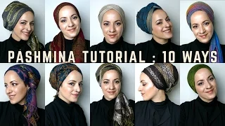 Wrapunzel: 10 Pashmina Tutorials!