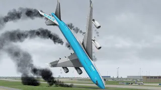 B747 Pilot Got Demoted After This Terrible Emergency Landing | XP11