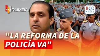 Servio Tulio: “La reforma de la policía va, aunque a mucha gente no le guste”